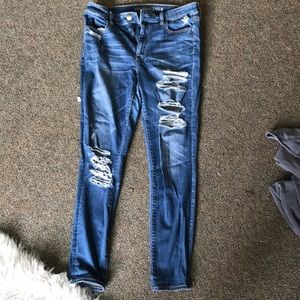 Medium wash jeans